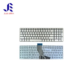 Laptop keyboard for HP 15-BS silver all language layout